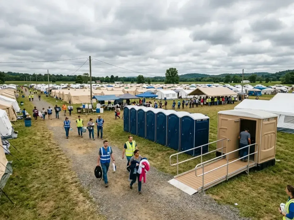 disaster-relief-camp-restrooms-010 — frequently asked questions, Dumpster & Portable Bathrooms Rental in Franklin, NC